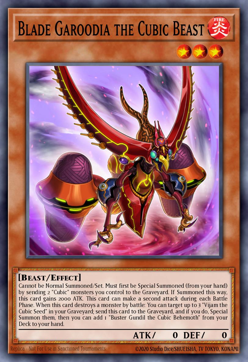 Card Image: Blade Garoodia the Cubic Beast