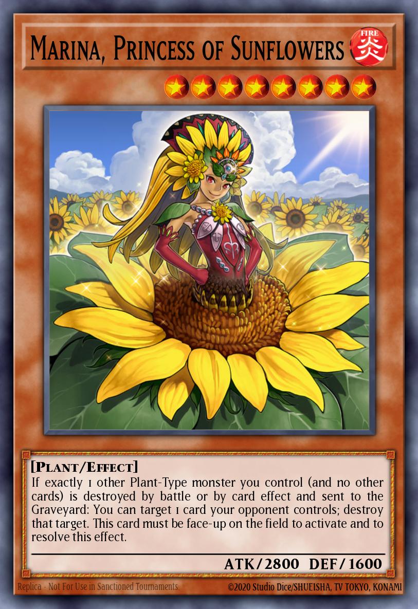 Card Image: Marina, Princess of Sunflowers