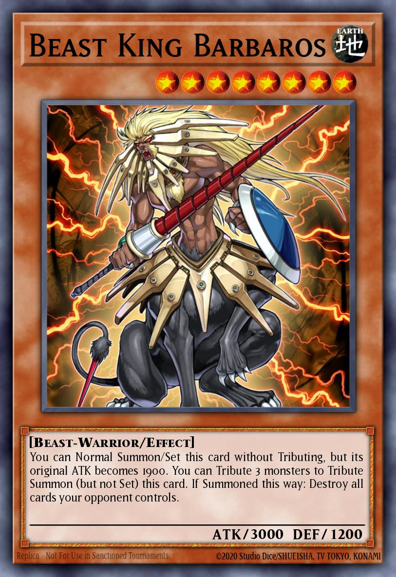 Card Image: Beast King Barbaros
