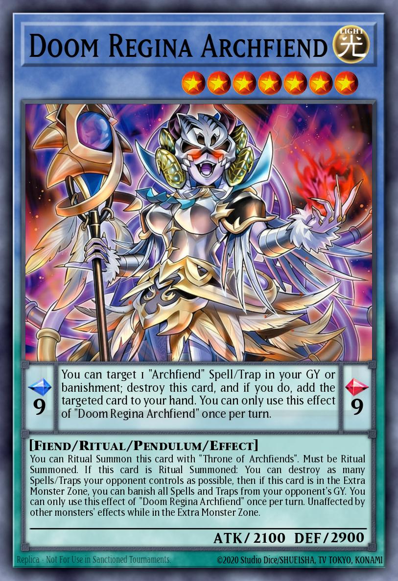 Card Image: Doom Regina Archfiend