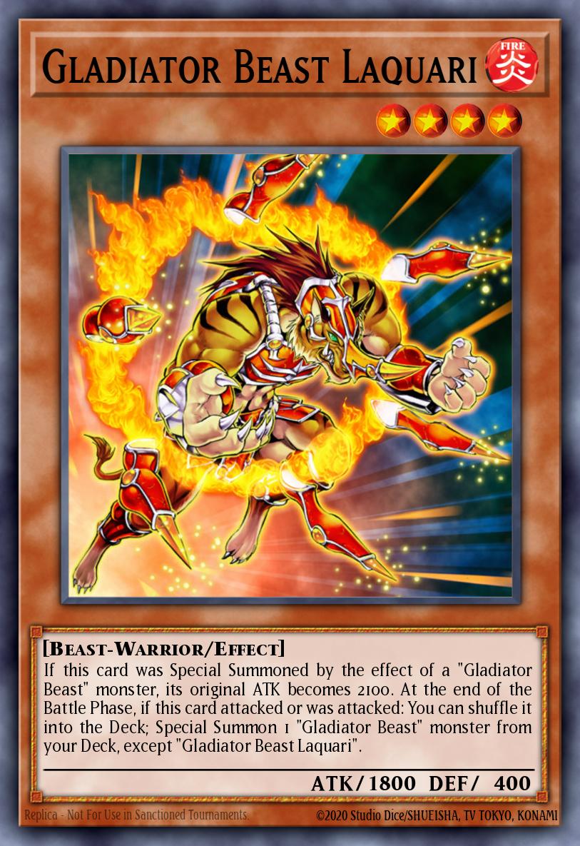 Card Image: Gladiator Beast Laquari