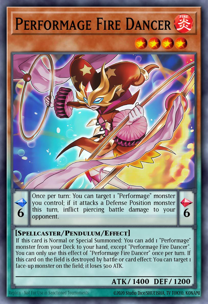 Card Image: Performage Fire Dancer