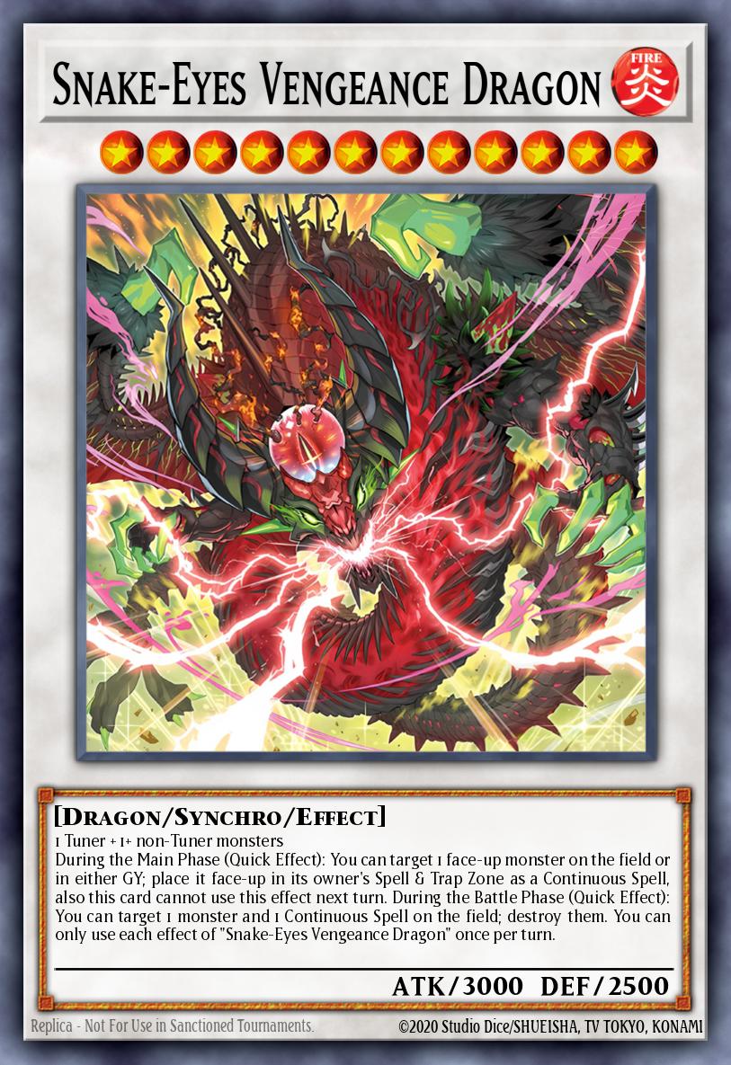 Card Image: Snake-Eyes Vengeance Dragon