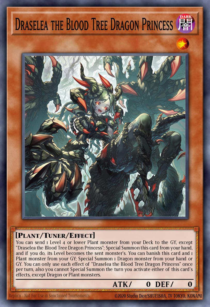 Card Image: Draselea the Blood Tree Dragon Princess
