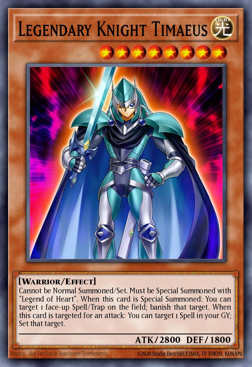 Card Image: Legendary Knight Timaeus