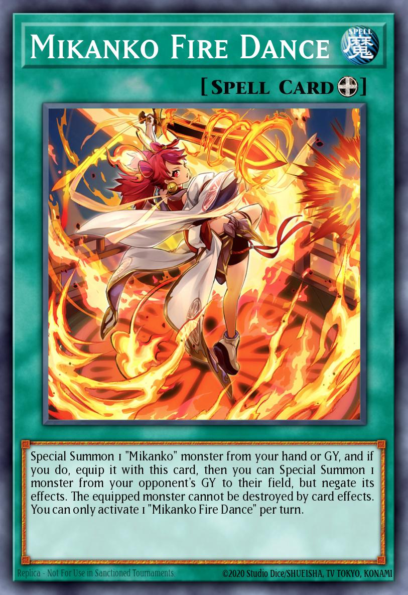 Card Image: Mikanko Fire Dance