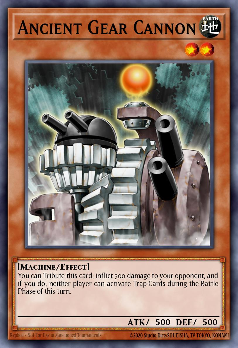 Card Image: Ancient Gear Cannon