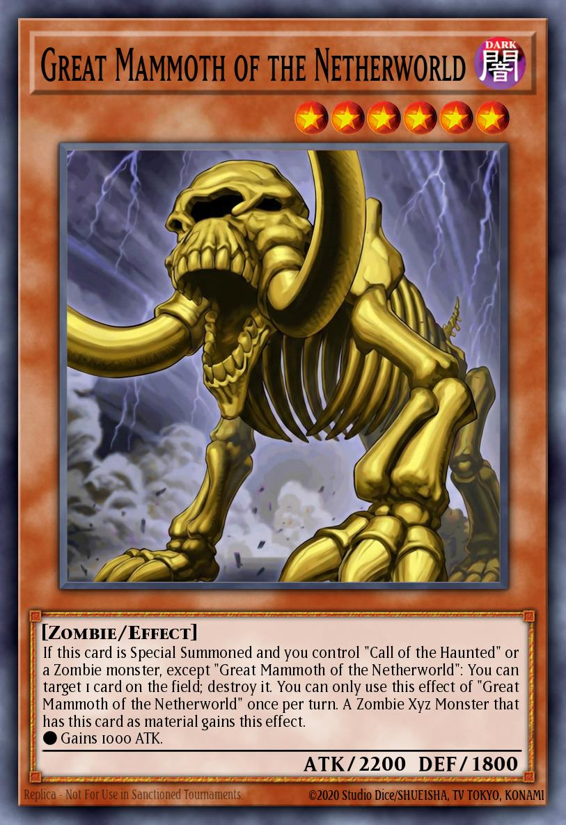Card Image: Great Mammoth of the Netherworld