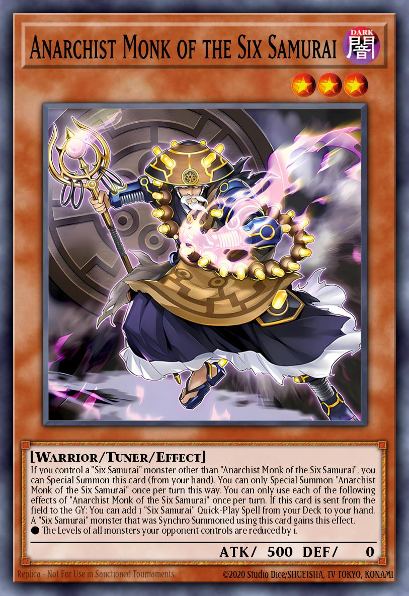 Card Image: Anarchist Monk of the Six Samurai