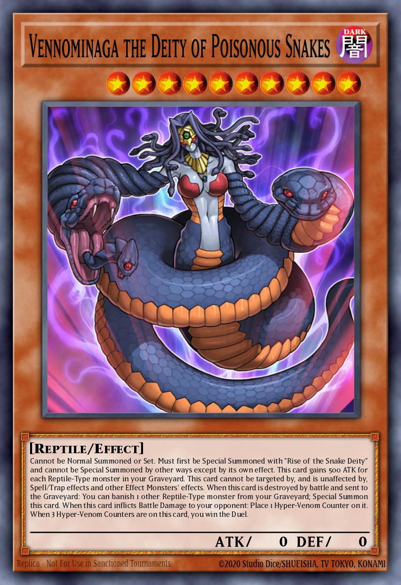 Card Image: Vennominaga the Deity of Poisonous Snakes