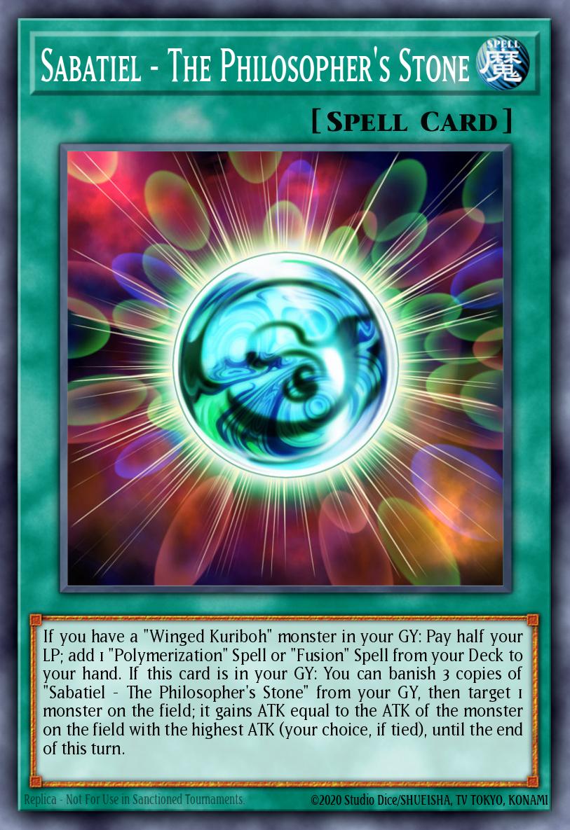 Card Image: Sabatiel - The Philosopher's Stone