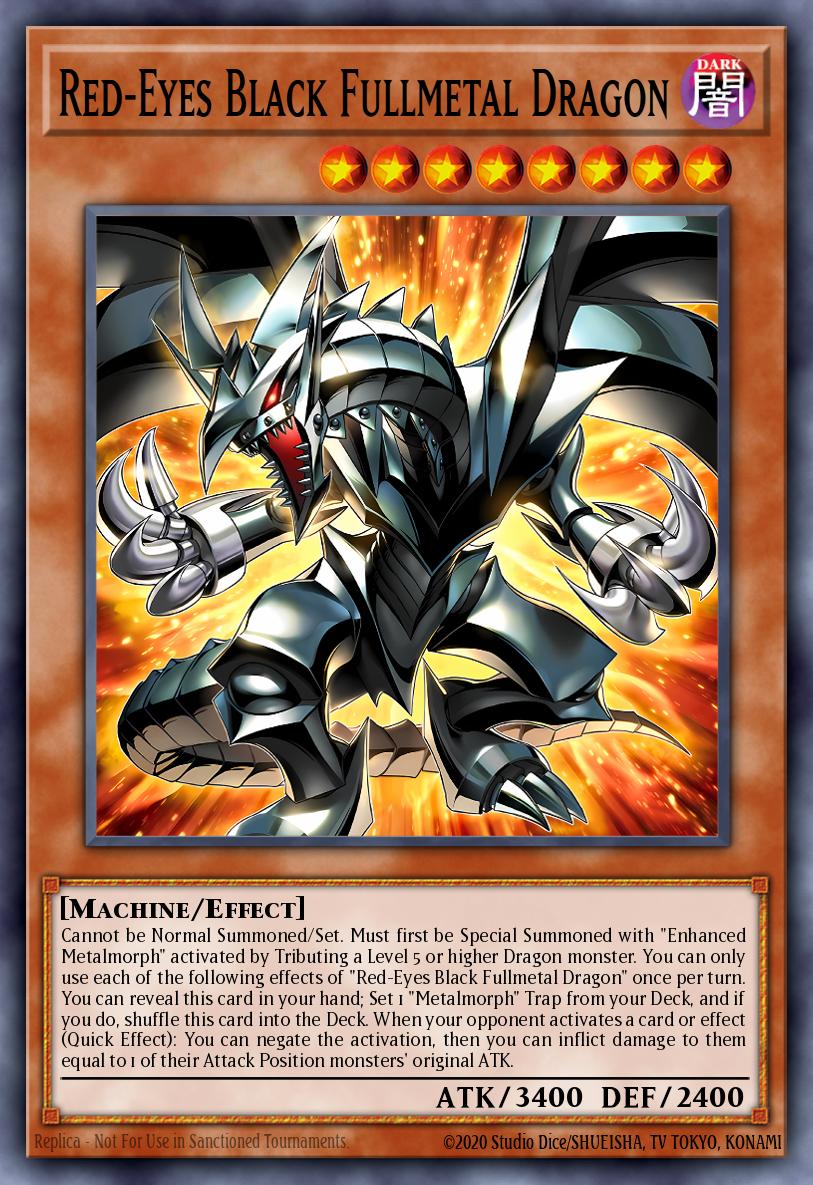 Card Image: Red-Eyes Black Fullmetal Dragon