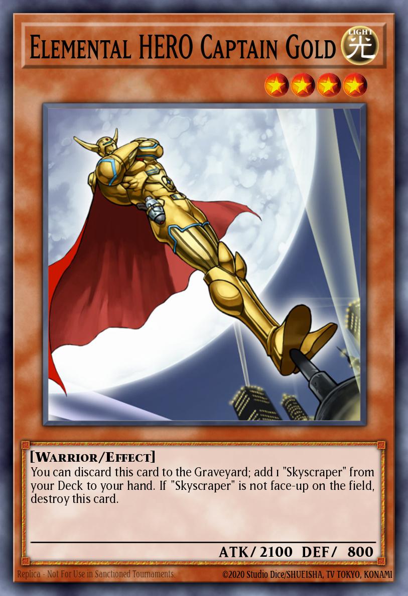 Card Image: Elemental HERO Captain Gold