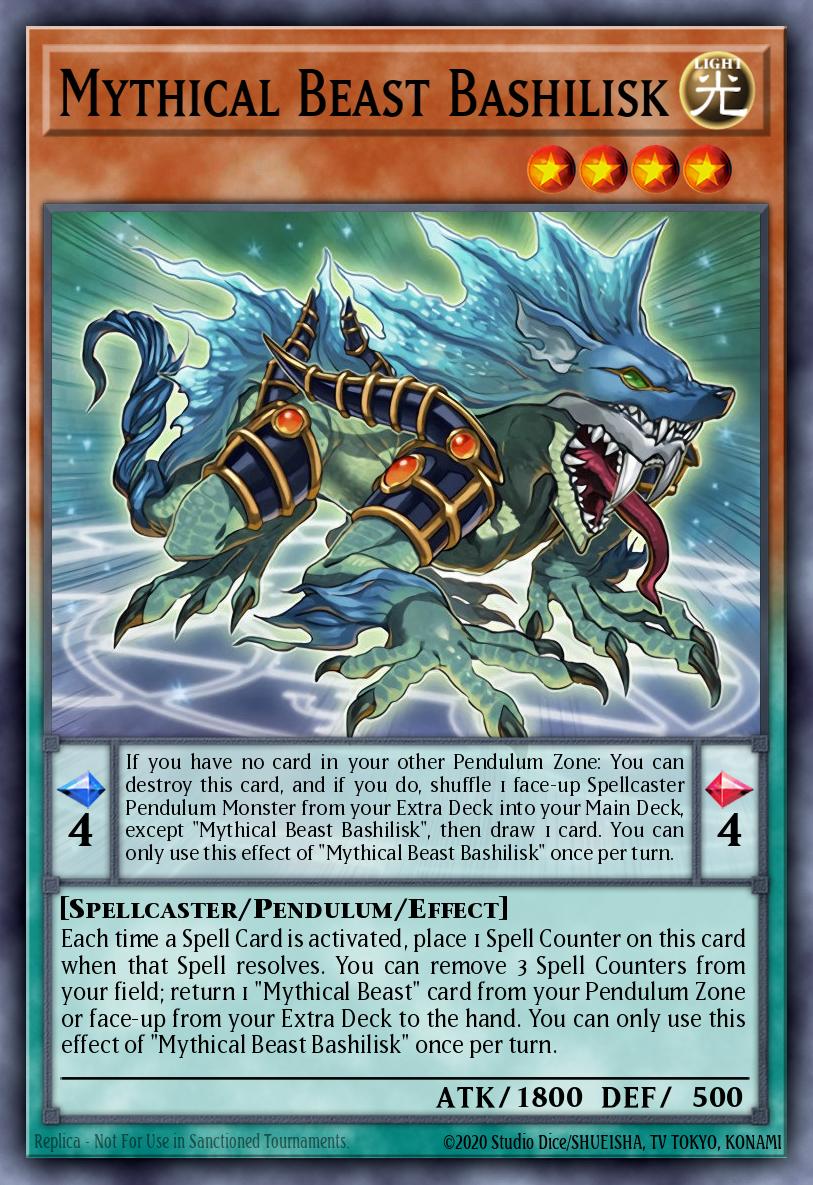 Card Image: Mythical Beast Bashilisk
