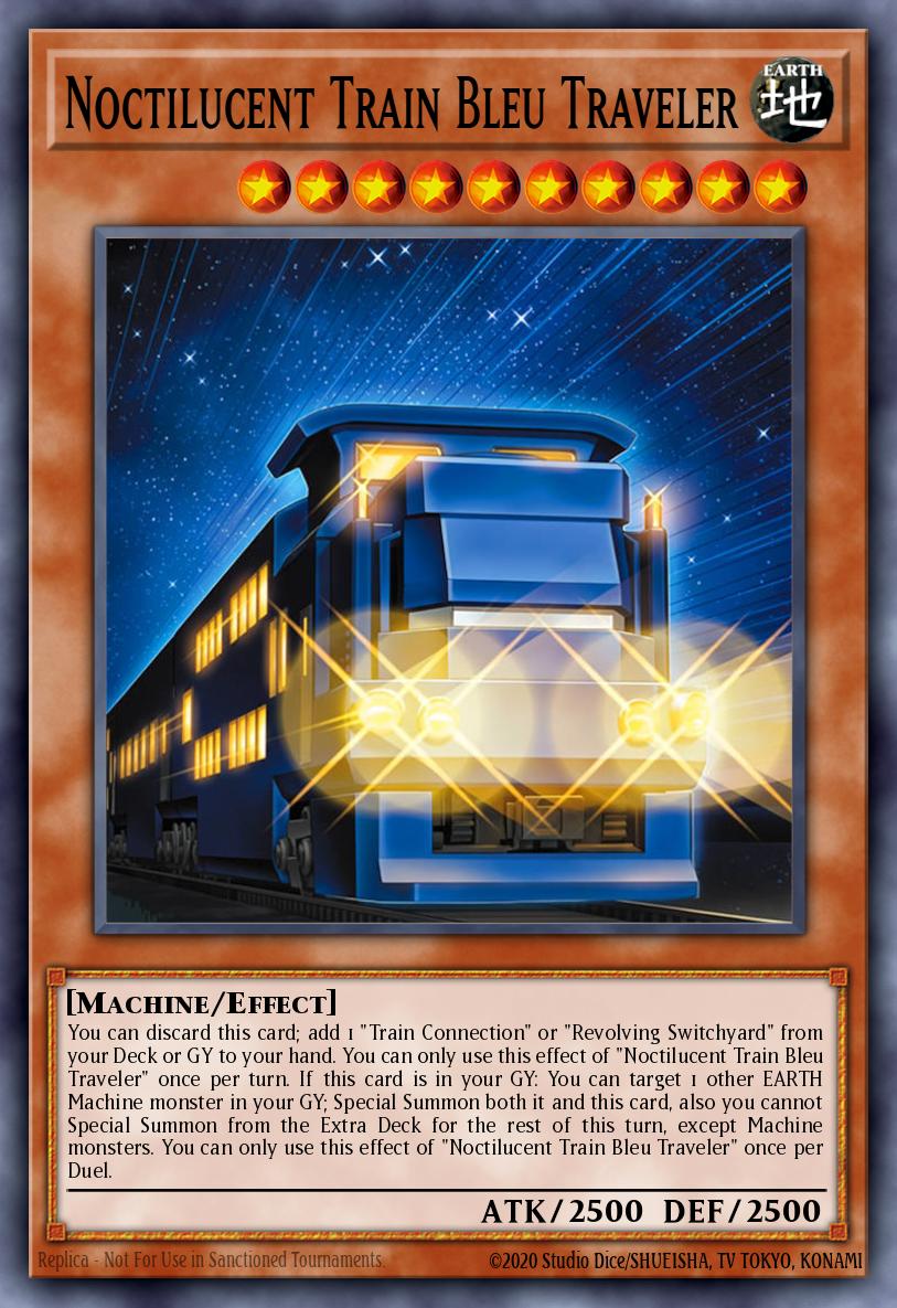 Card Image: Night Train Blue Traveler