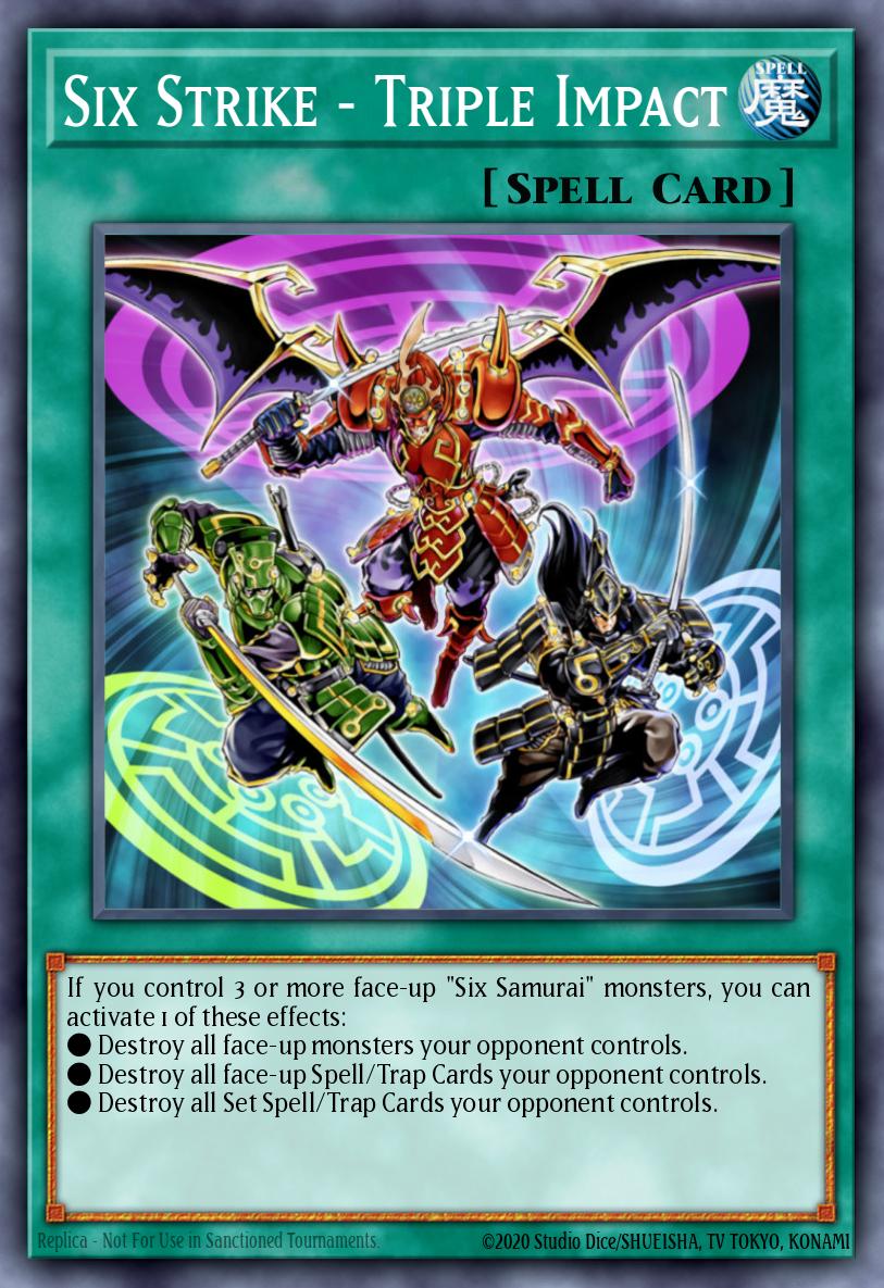 Card Image: Six Strike - Triple Impact