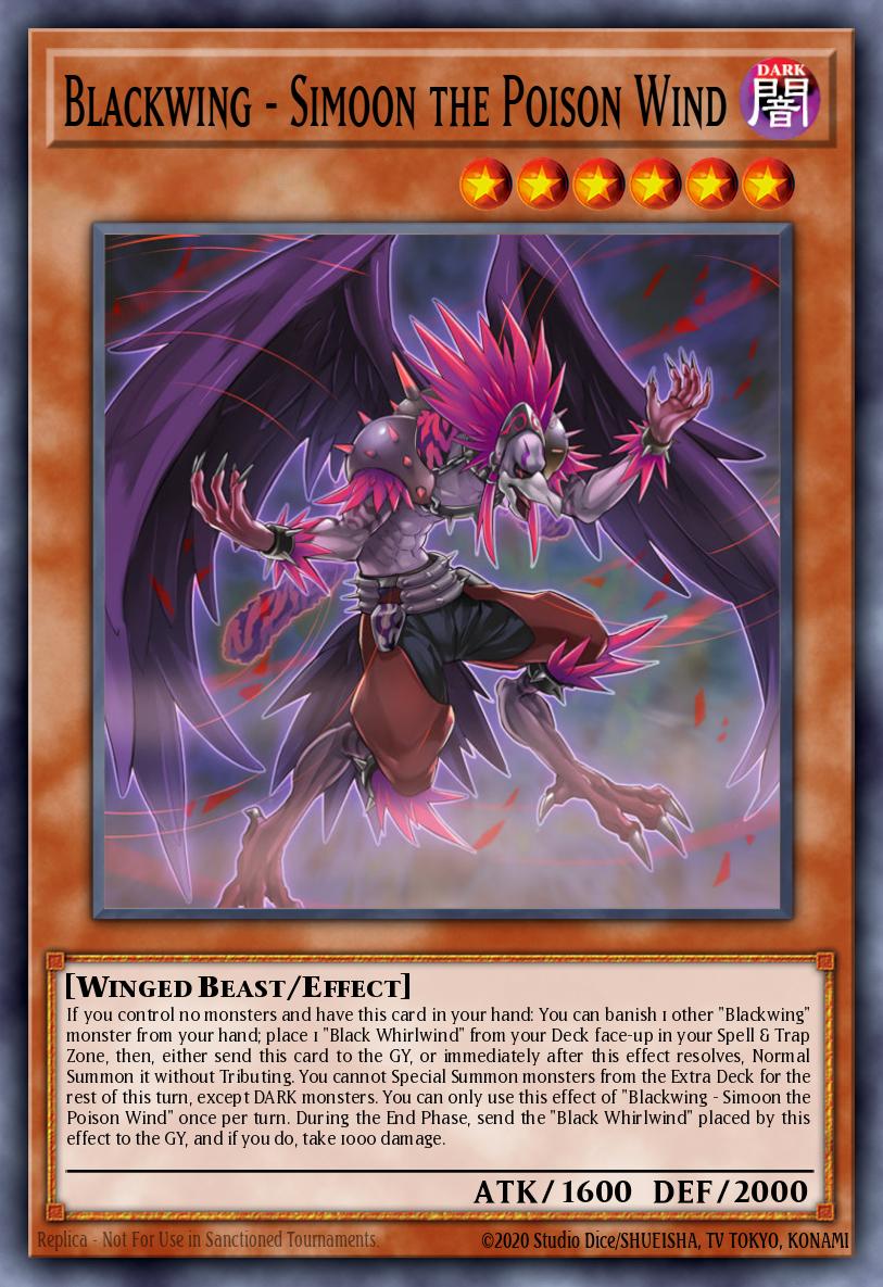 Card Image: Blackwing - Simoon the Poison Wind