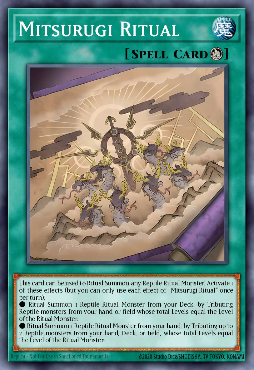 Card Image: Mitsurugi Ritual