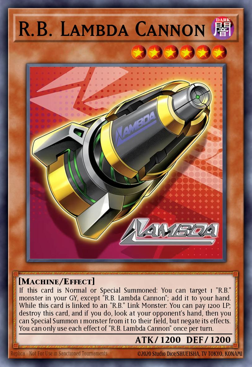 Card Image: R.B. Lambda Cannon
