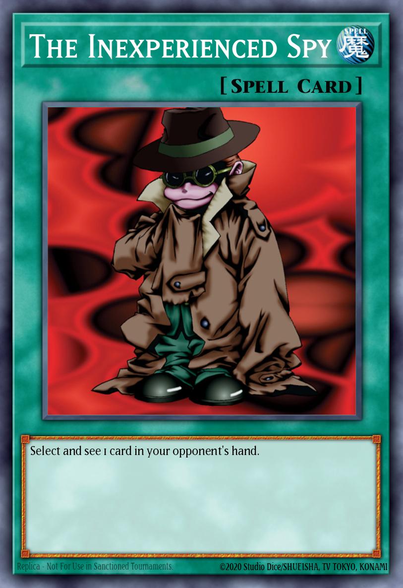 Card Image: The Inexperienced Spy