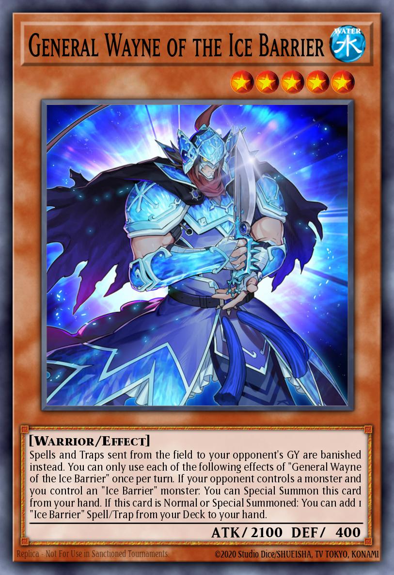Card Image: General Wayne of the Ice Barrier