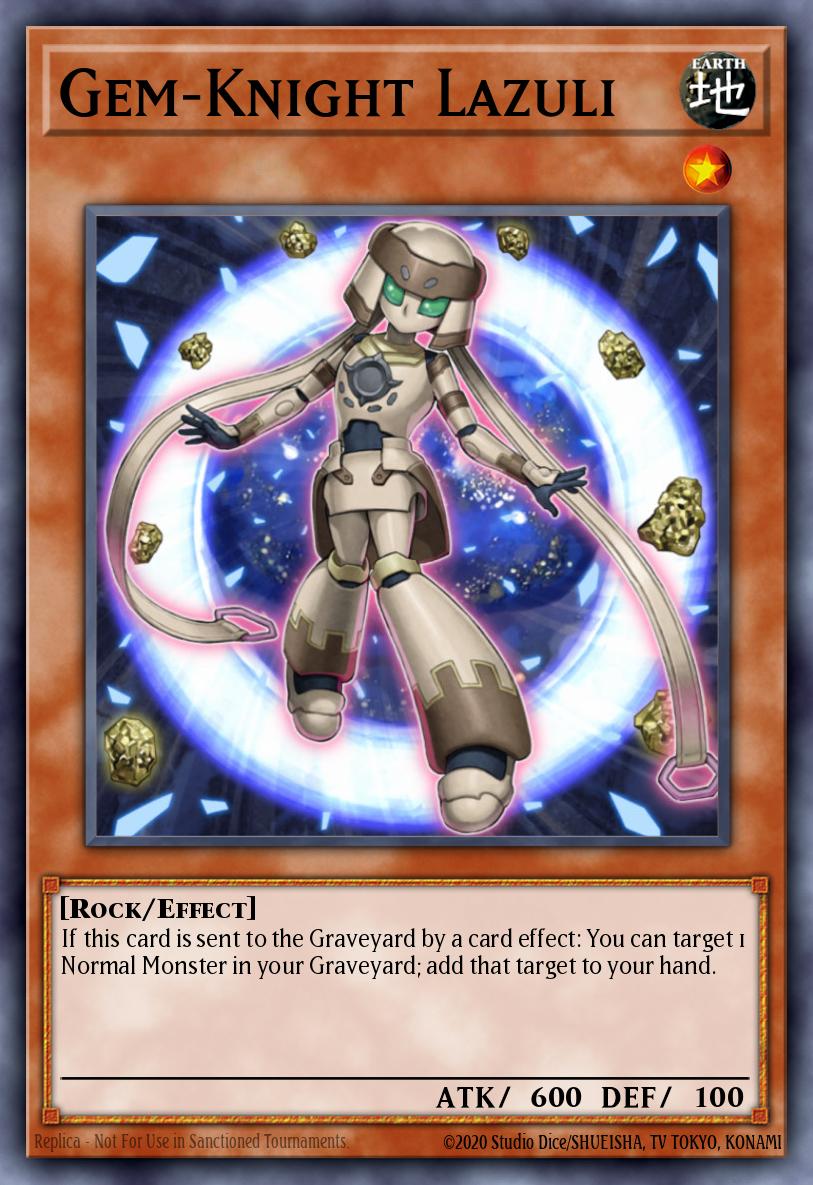 Card Image: Gem-Knight Lazuli