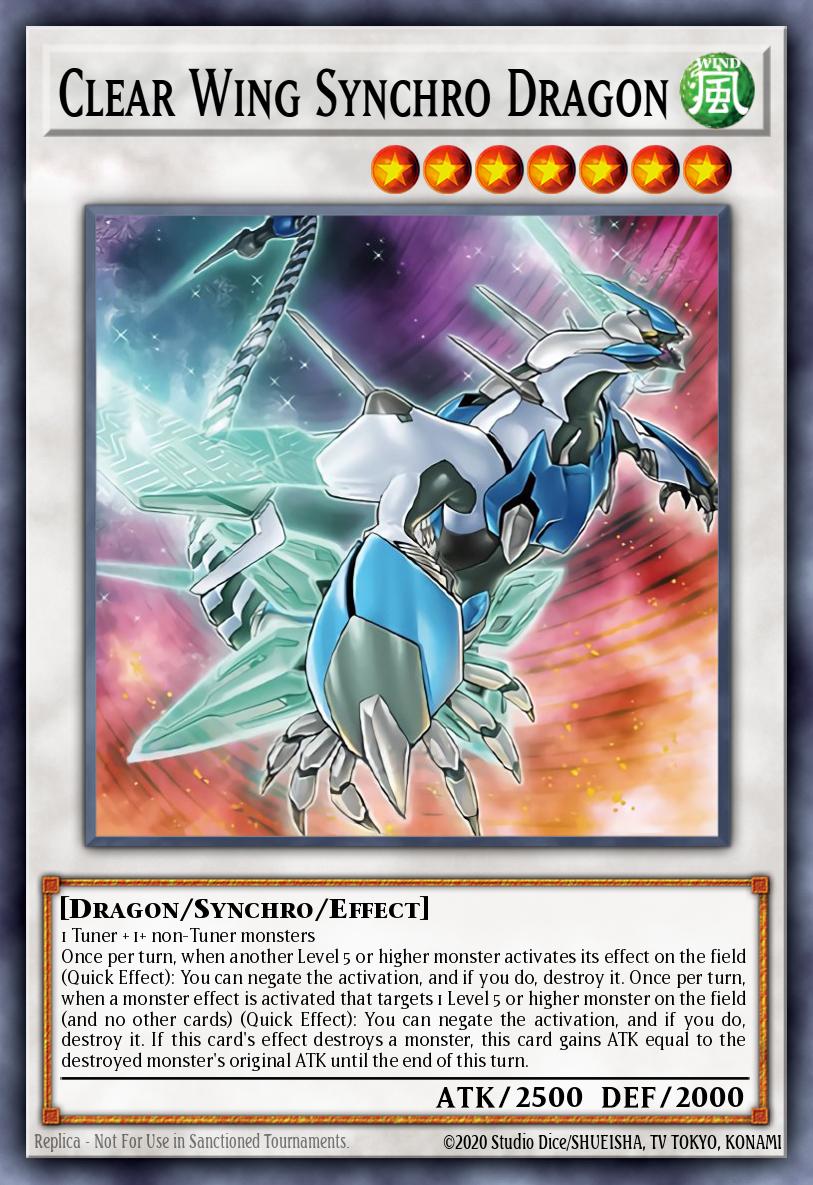 Card Image: Clear Wing Synchro Dragon