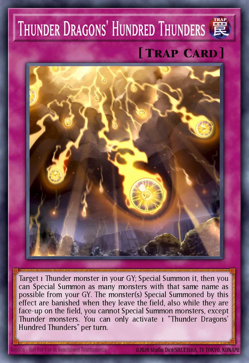 Card Image: Thunder Dragons' Hundred Thunders