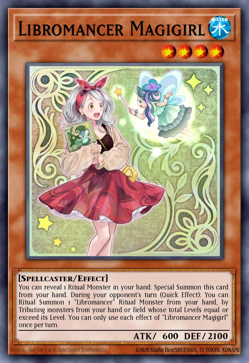 Card Image: Libromancer Magigirl