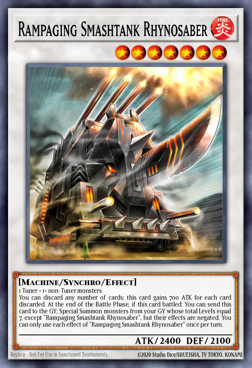Card Image: Rampaging Smashtank Rhynosaber