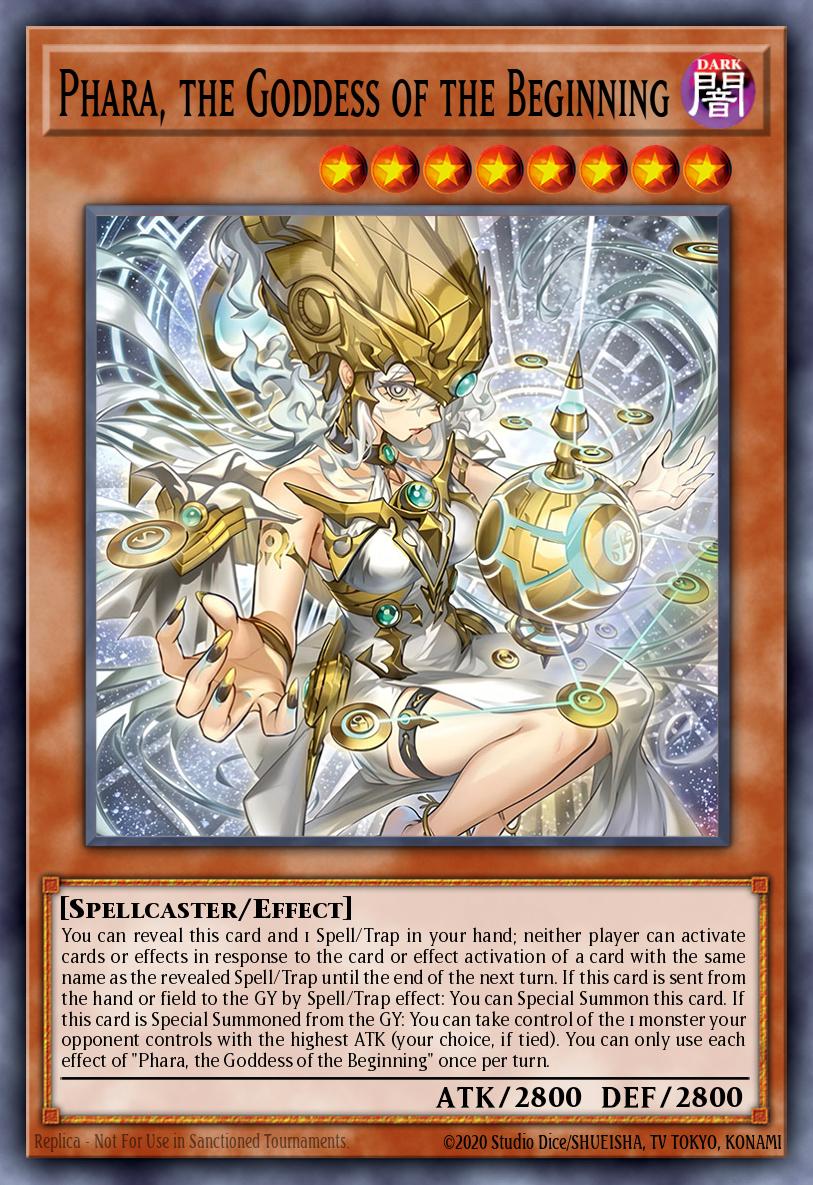 Card Image: Phara, the Goddess of the Beginning