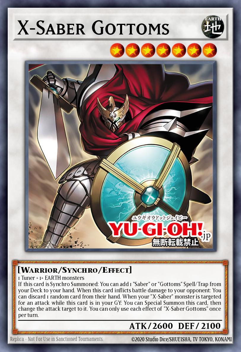 Card Image: X-Saber Gottoms