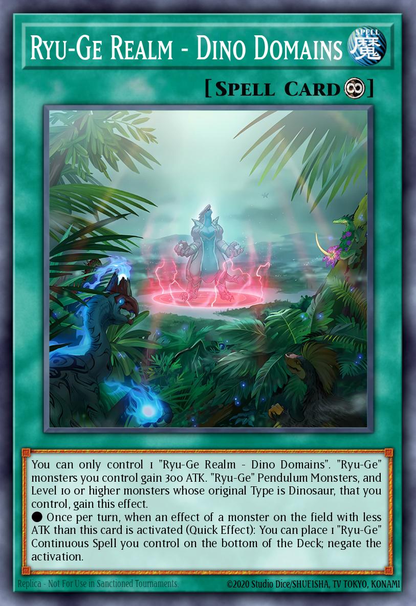 Card Image: Ryu-Ge Realm - Dino Domains