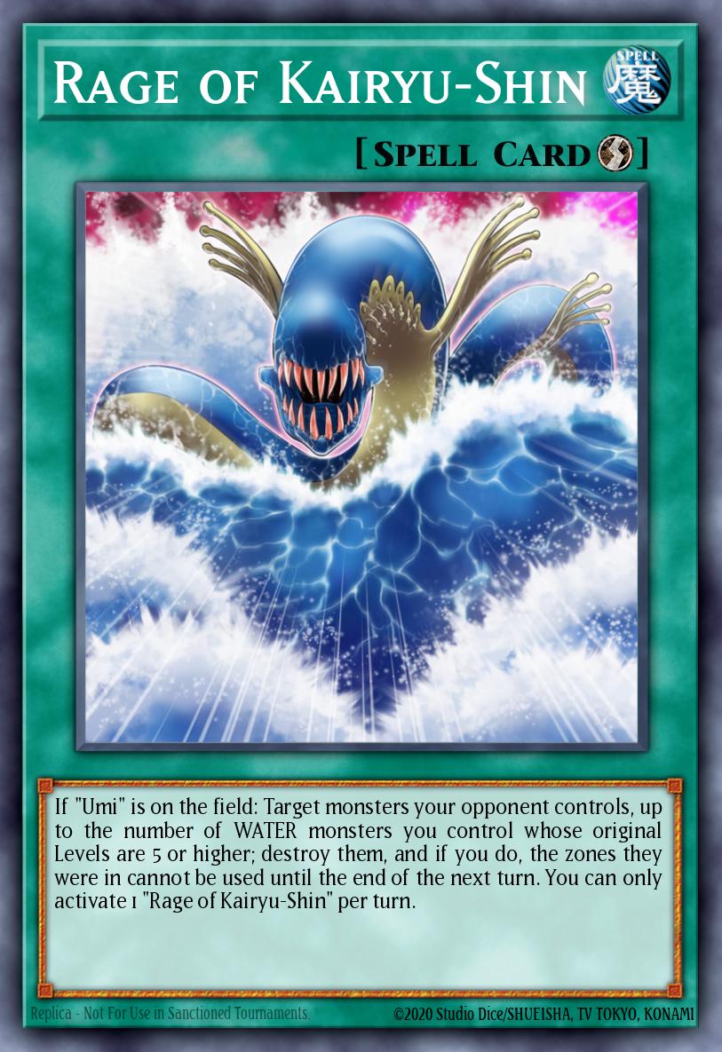 Card Image: Rage of Kairyu-Shin