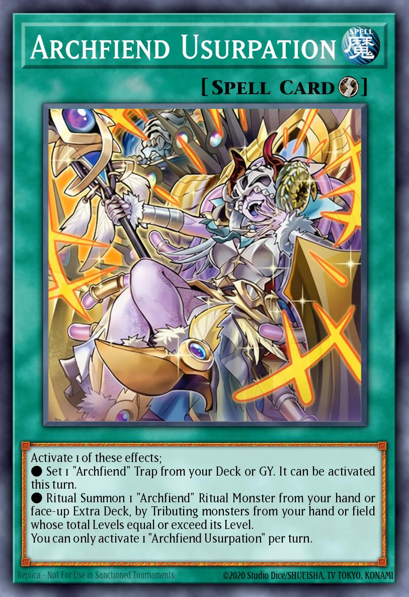 Card Image: Archfiend's Usurpation