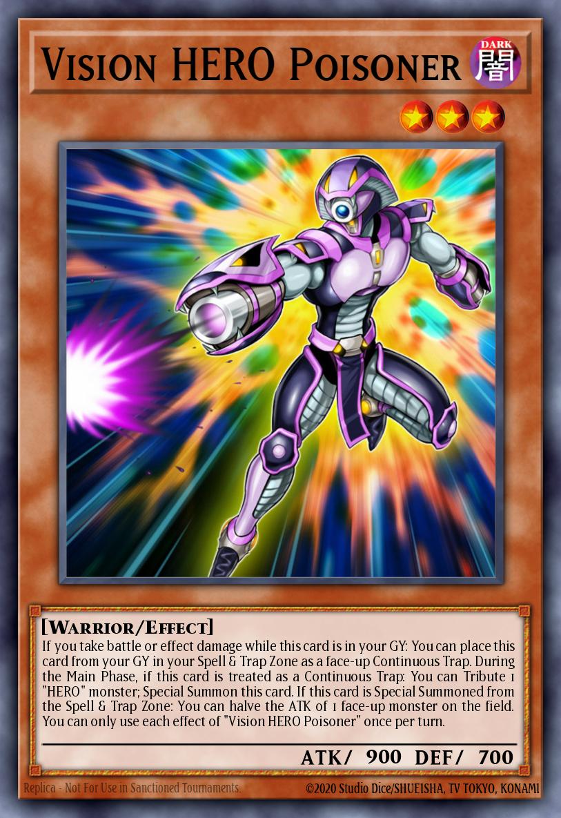 Card Image: Vision HERO Poisoner