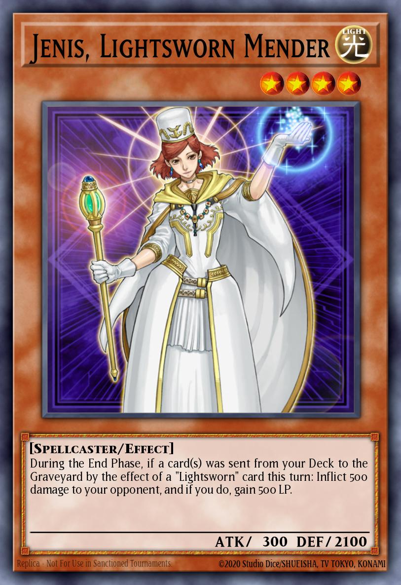 Card Image: Jenis, Lightsworn Mender