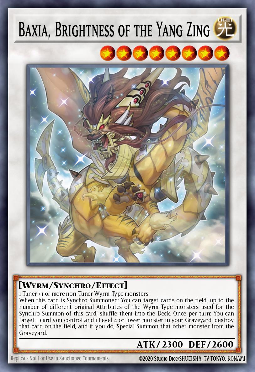 Card Image: Baxia, Brightness of the Yang Zing