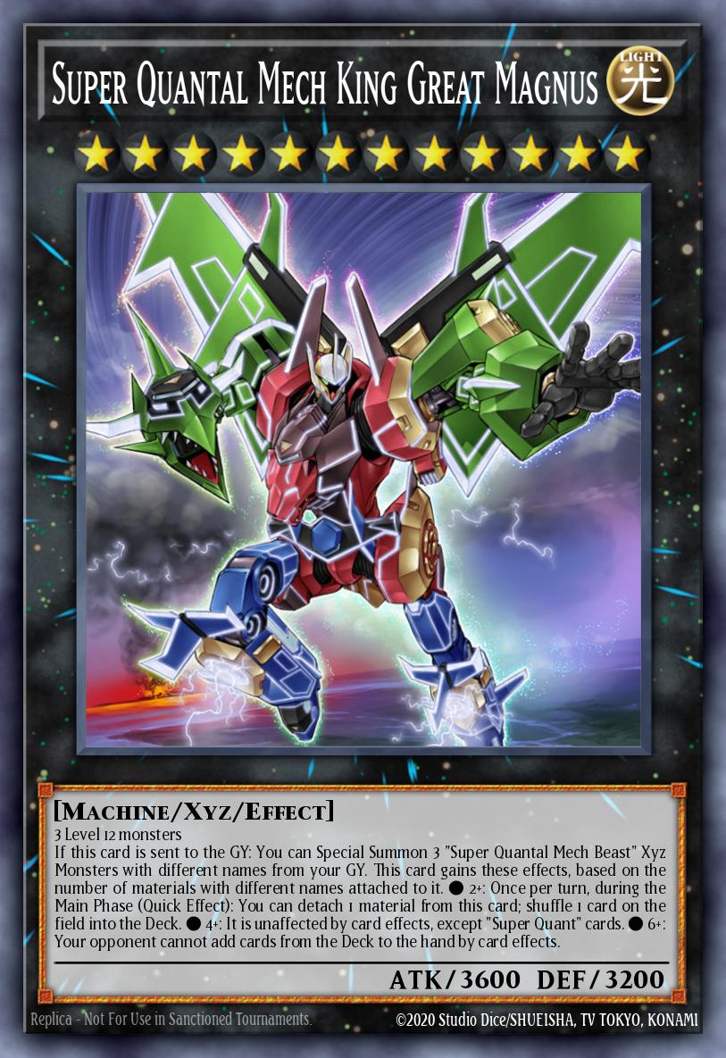 Card Image: Super Quantal Mech King Great Magnus