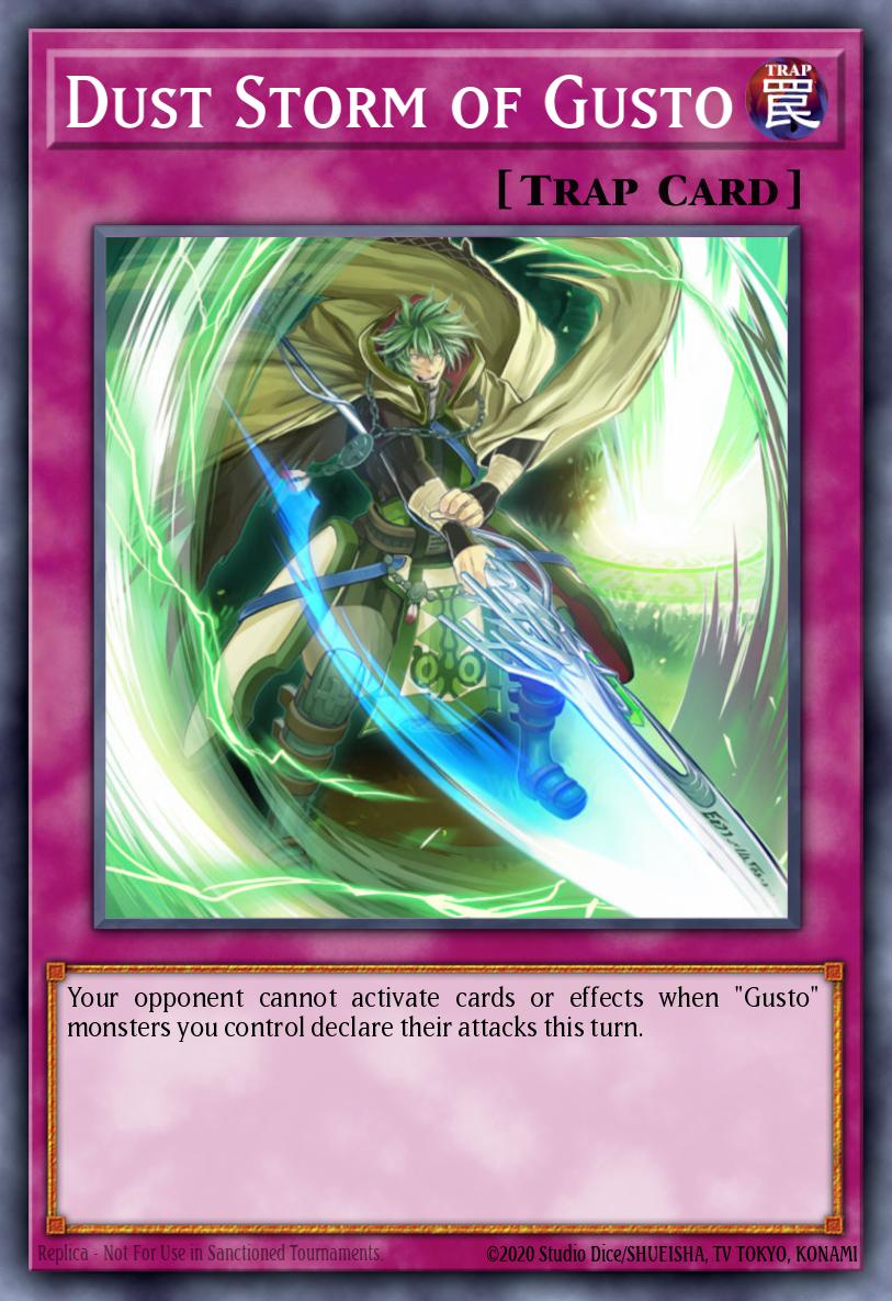 Card Image: Dust Storm of Gusto