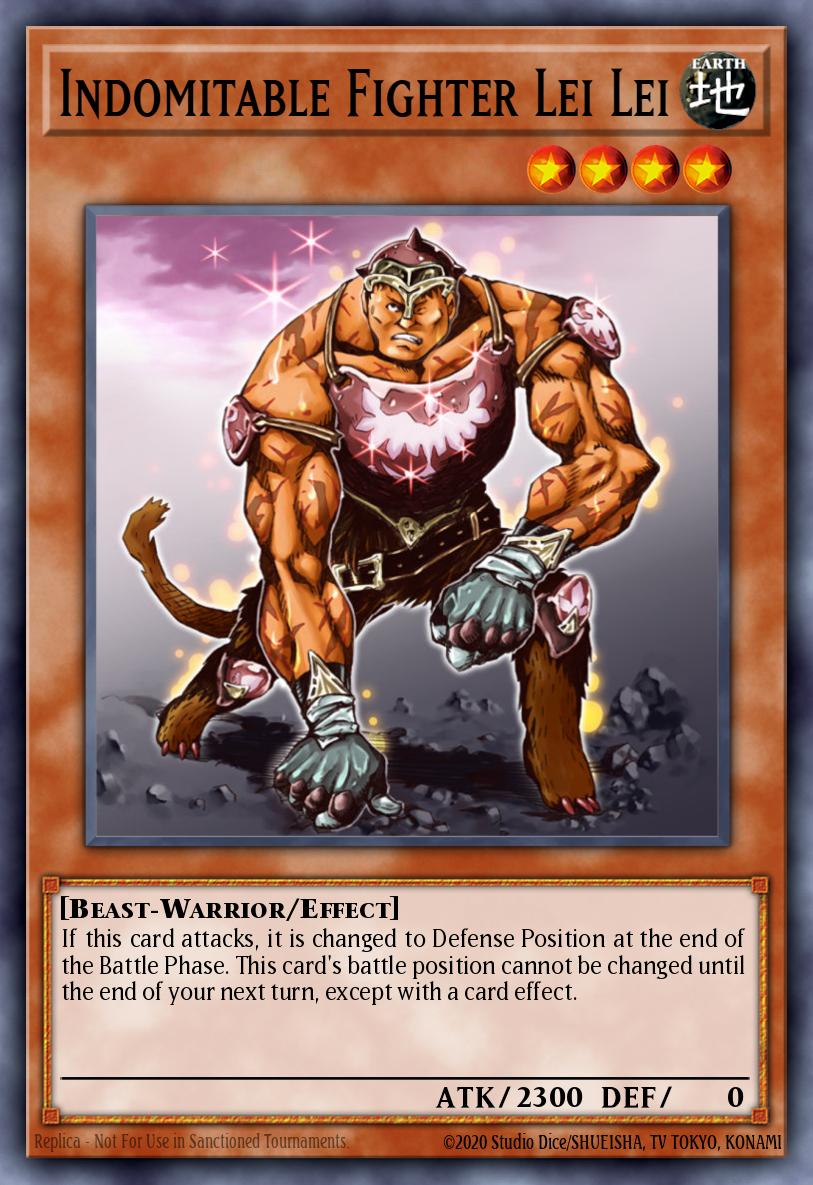 Card Image: Indomitable Fighter Lei Lei