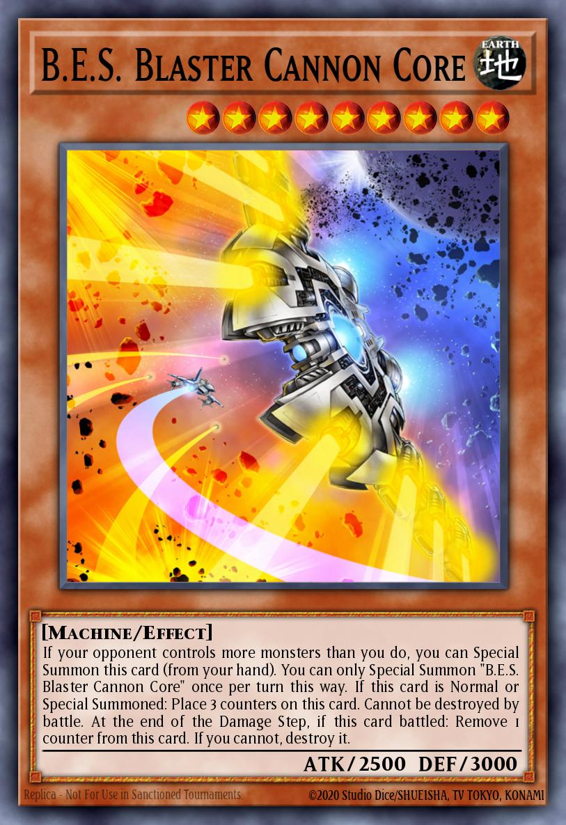 Card Image: B.E.S. Blaster Cannon Core