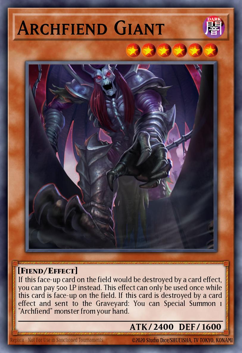 Card Image: Archfiend Giant