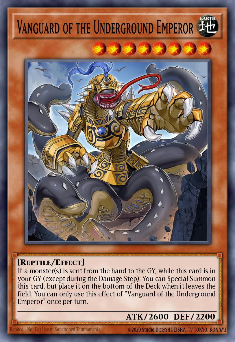Card Image: Vanguard of the Underground Emperor