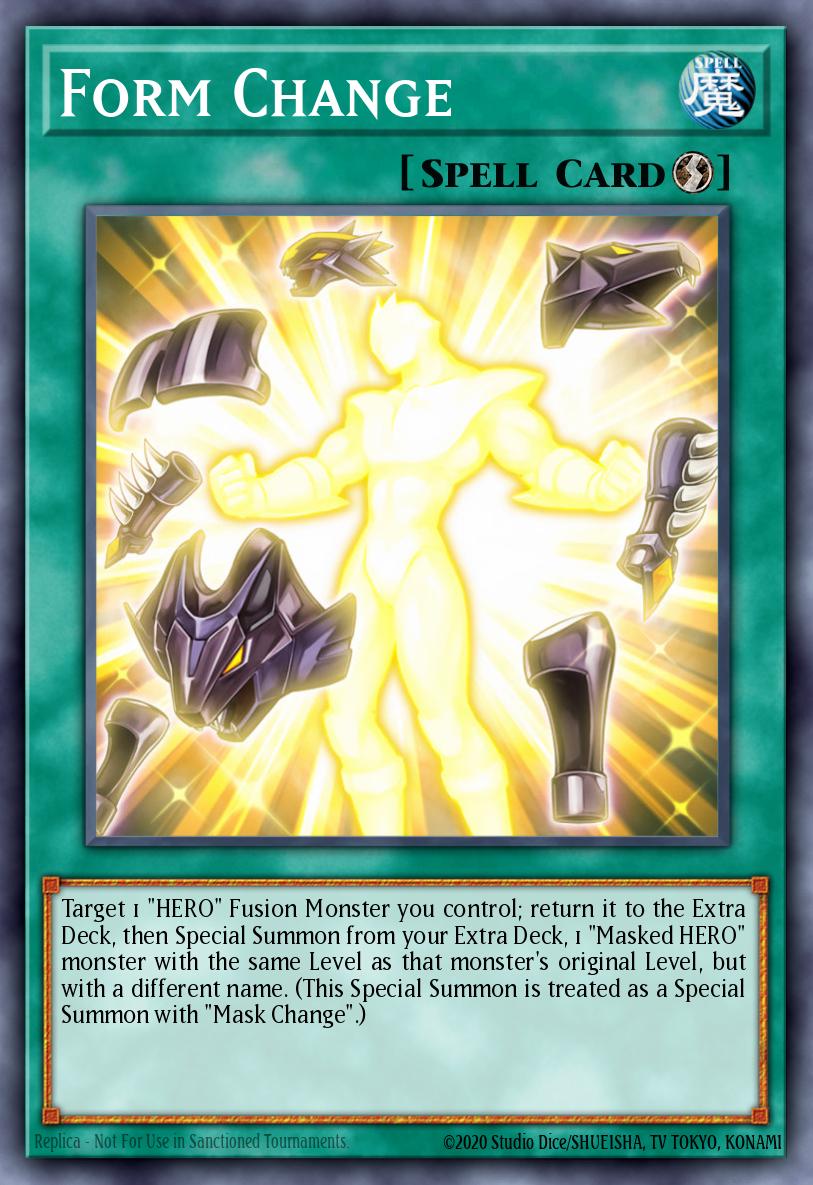 Card Image: Form Change