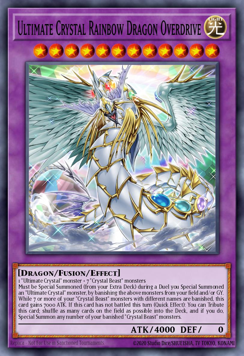 Card Image: Ultimate Crystal Rainbow Dragon Overdrive