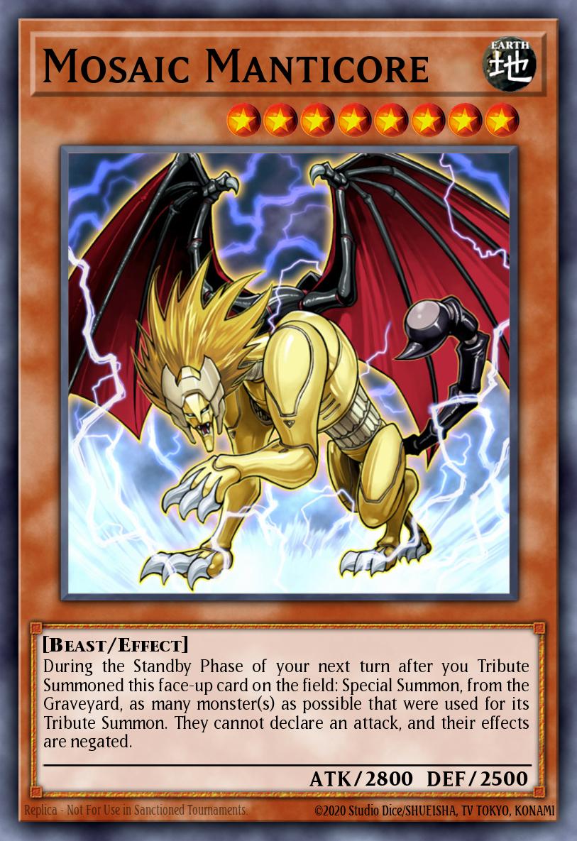 Card Image: Mosaic Manticore
