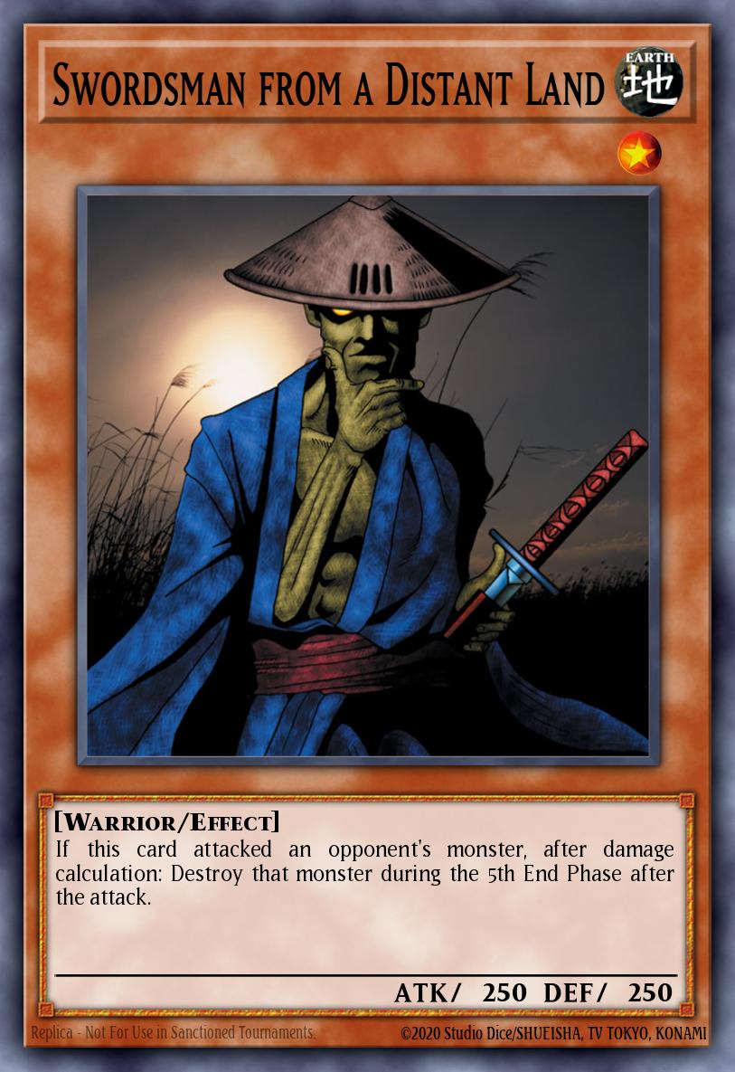 Card Image: Swordsman from a Distant Land