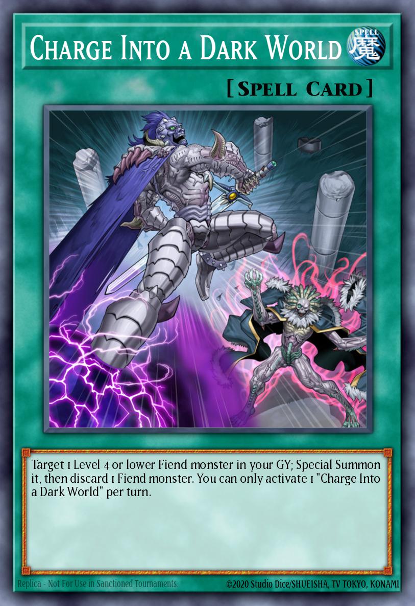 Card Image: Charge Into a Dark World