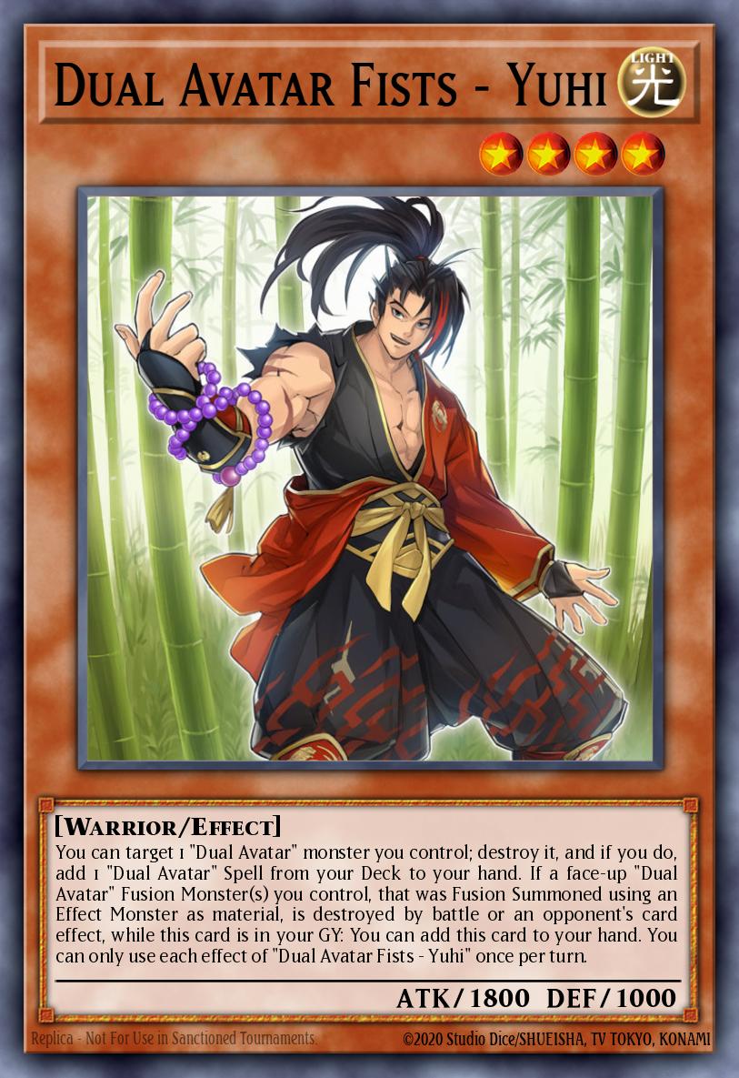 Card Image: Dual Avatar Fists - Yuhi